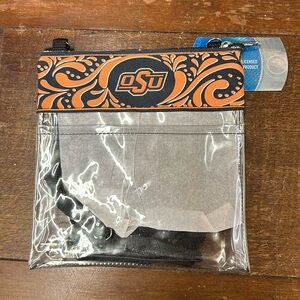 OSU College Game Day Bag (7.5” x 8”) - NWT

Also has an exterior pocket